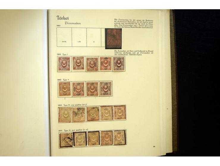 1863/1920, mostly unused collection in very fine quality, starting with 1863 first issue full maring set, good part Duloz wit