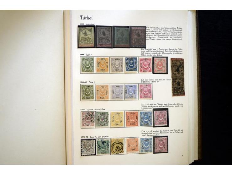 1863/1920, mostly unused collection in very fine quality, starting with 1863 first issue full maring set, good part Duloz wit