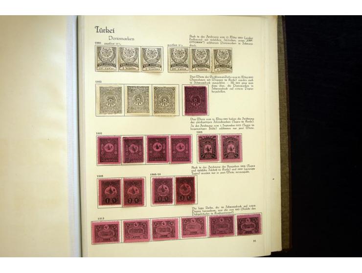 1863/1920, mostly unused collection in very fine quality, starting with 1863 first issue full maring set, good part Duloz wit
