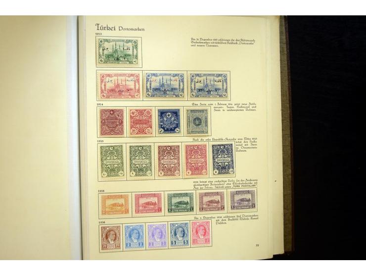 1863/1920, mostly unused collection in very fine quality, starting with 1863 first issue full maring set, good part Duloz wit