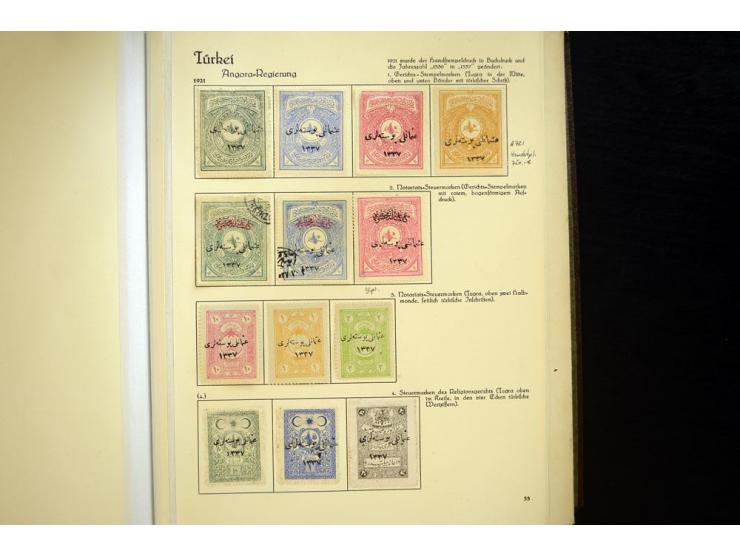 1863/1920, mostly unused collection in very fine quality, starting with 1863 first issue full maring set, good part Duloz wit