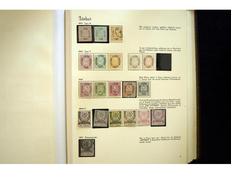 1863/1920, mostly unused collection in very fine quality, starting with 1863 first issue full maring set, good part Duloz wit