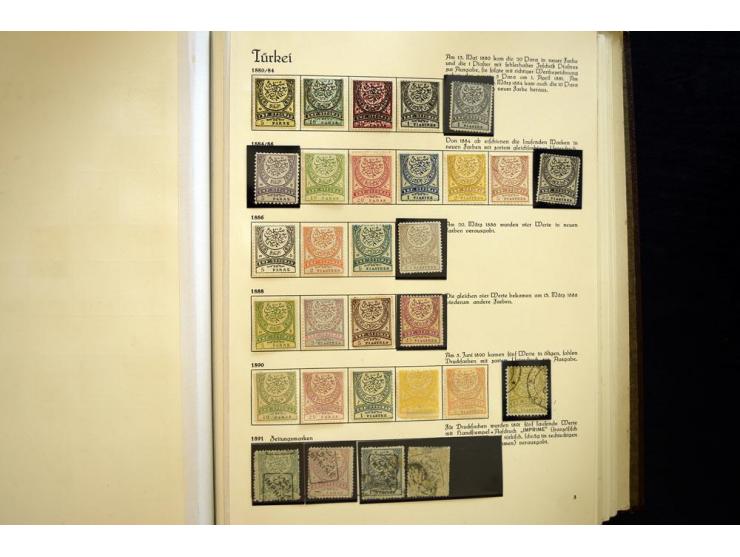 1863/1920, mostly unused collection in very fine quality, starting with 1863 first issue full maring set, good part Duloz wit