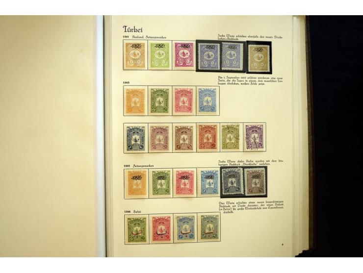 1863/1920, mostly unused collection in very fine quality, starting with 1863 first issue full maring set, good part Duloz wit