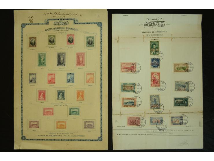 1863/1922, ungebrauchte und gestempelte Sammlung teils in beiden Erhaltugen gesammelt, dabei viele bessere Ausgaben wie Mi.-N