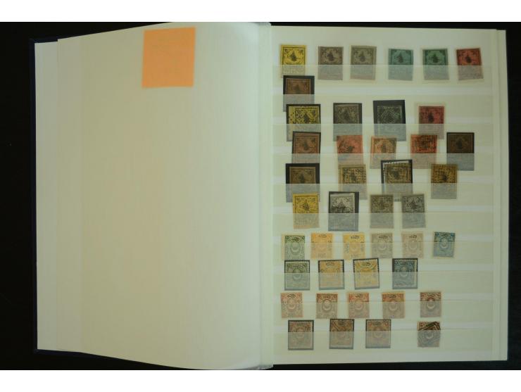 1863/1922, ungebrauchte und gestempelte Sammlung teils in beiden Erhaltugen gesammelt, dabei viele bessere Ausgaben wie Mi.-N
