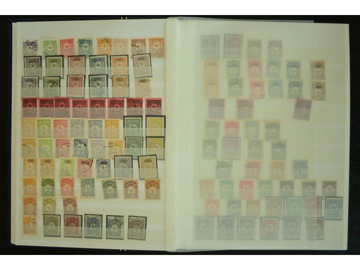 1863/1922, ungebrauchte und gestempelte Sammlung teils in beiden Erhaltugen gesammelt, dabei viele bessere Ausgaben wie Mi.-N
