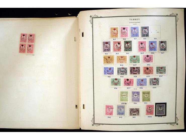 1863/1990, hochwertige Sammlung auf alten Scott-Blättern ab Mi.-Nr. 1 anfangs gemischt gesammelt, später meist ungebraucht/po