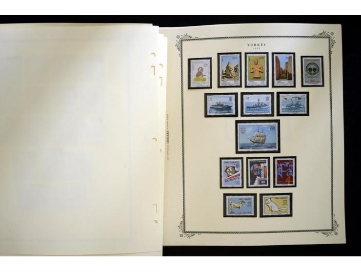 1863/1990, hochwertige Sammlung auf alten Scott-Blättern ab Mi.-Nr. 1 anfangs gemischt gesammelt, später meist ungebraucht/po