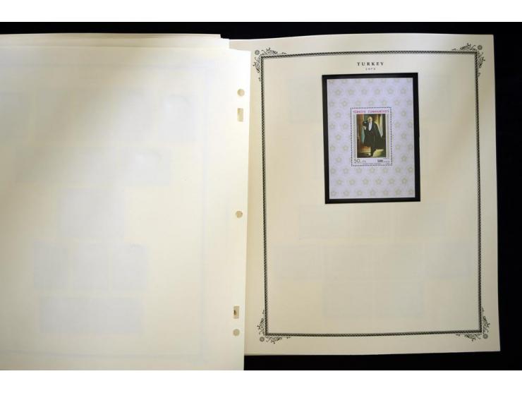 1863/1990, hochwertige Sammlung auf alten Scott-Blättern ab Mi.-Nr. 1 anfangs gemischt gesammelt, später meist ungebraucht/po