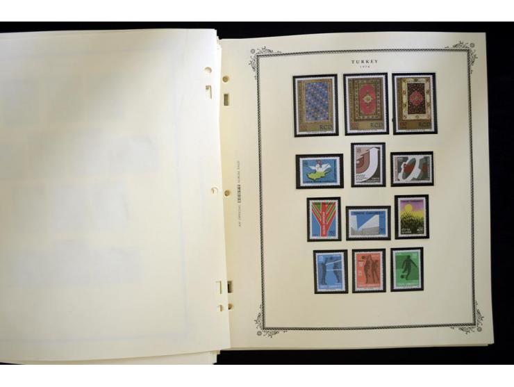 1863/1990, hochwertige Sammlung auf alten Scott-Blättern ab Mi.-Nr. 1 anfangs gemischt gesammelt, später meist ungebraucht/po