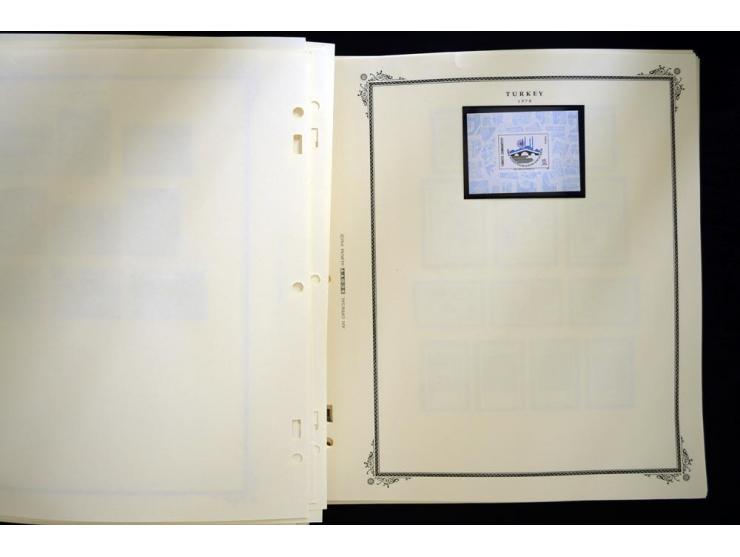 1863/1990, hochwertige Sammlung auf alten Scott-Blättern ab Mi.-Nr. 1 anfangs gemischt gesammelt, später meist ungebraucht/po