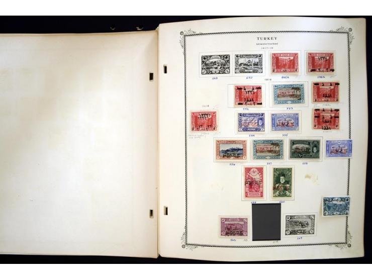 1863/1990, hochwertige Sammlung auf alten Scott-Blättern ab Mi.-Nr. 1 anfangs gemischt gesammelt, später meist ungebraucht/po
