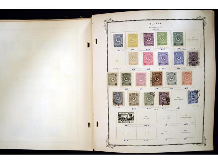 1863/1990, hochwertige Sammlung auf alten Scott-Blättern ab Mi.-Nr. 1 anfangs gemischt gesammelt, später meist ungebraucht/po