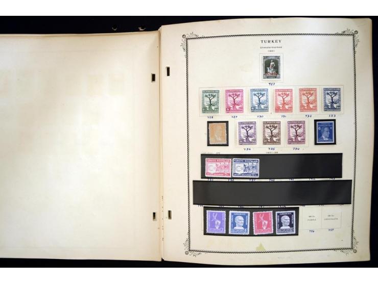 1863/1990, hochwertige Sammlung auf alten Scott-Blättern ab Mi.-Nr. 1 anfangs gemischt gesammelt, später meist ungebraucht/po
