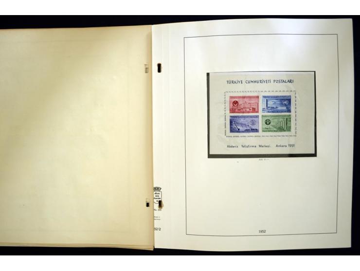1863/1990, hochwertige Sammlung auf alten Scott-Blättern ab Mi.-Nr. 1 anfangs gemischt gesammelt, später meist ungebraucht/po