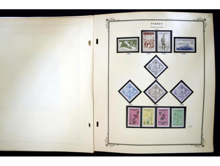 1863/1990, hochwertige Sammlung auf alten Scott-Blättern ab Mi.-Nr. 1 anfangs gemischt gesammelt, später meist ungebraucht/po