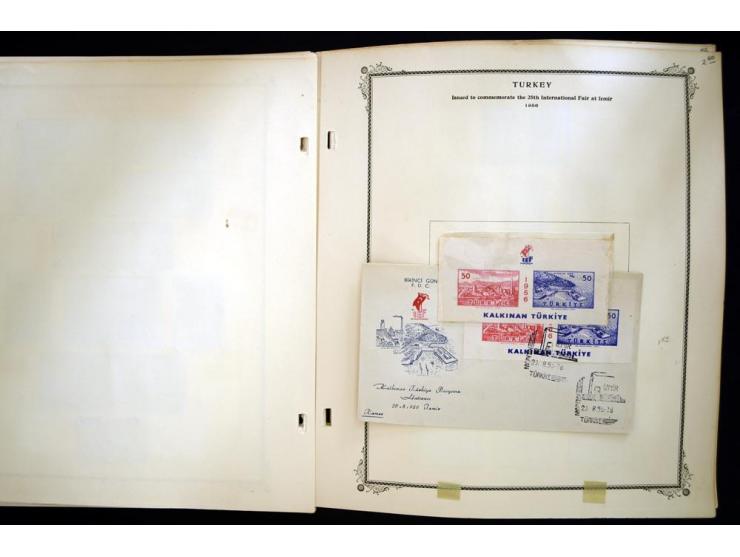 1863/1990, hochwertige Sammlung auf alten Scott-Blättern ab Mi.-Nr. 1 anfangs gemischt gesammelt, später meist ungebraucht/po