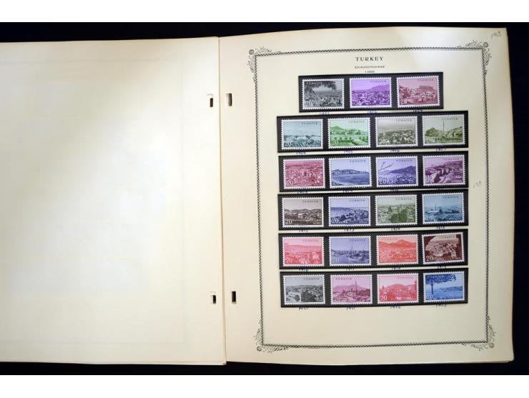 1863/1990, hochwertige Sammlung auf alten Scott-Blättern ab Mi.-Nr. 1 anfangs gemischt gesammelt, später meist ungebraucht/po