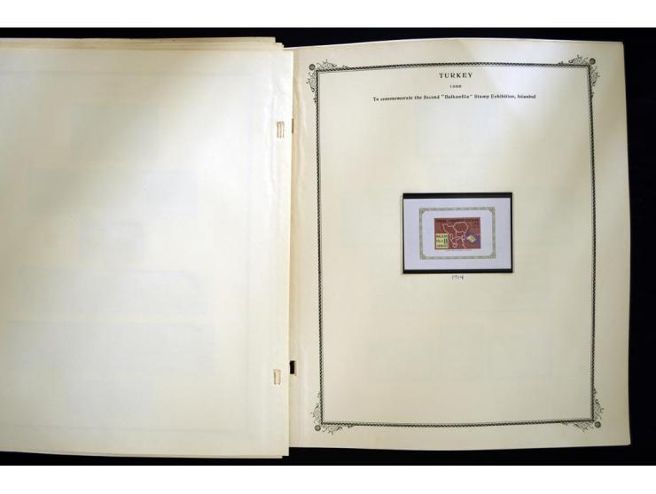 1863/1990, hochwertige Sammlung auf alten Scott-Blättern ab Mi.-Nr. 1 anfangs gemischt gesammelt, später meist ungebraucht/po