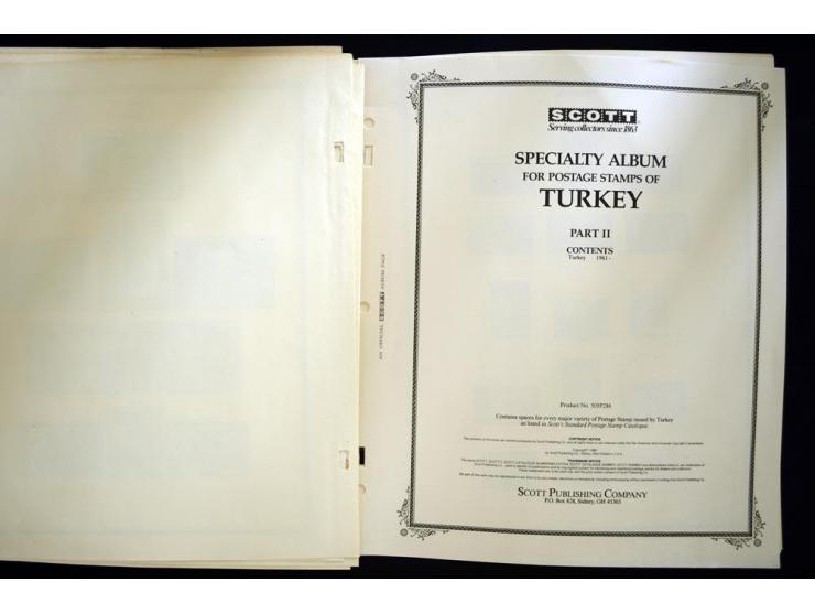 1863/1990, hochwertige Sammlung auf alten Scott-Blättern ab Mi.-Nr. 1 anfangs gemischt gesammelt, später meist ungebraucht/po