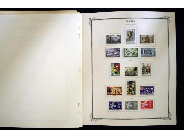 1863/1990, hochwertige Sammlung auf alten Scott-Blättern ab Mi.-Nr. 1 anfangs gemischt gesammelt, später meist ungebraucht/po