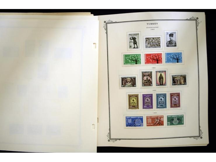 1863/1990, hochwertige Sammlung auf alten Scott-Blättern ab Mi.-Nr. 1 anfangs gemischt gesammelt, später meist ungebraucht/po