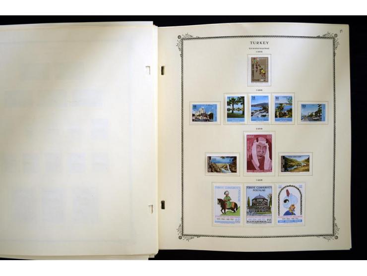 1863/1990, hochwertige Sammlung auf alten Scott-Blättern ab Mi.-Nr. 1 anfangs gemischt gesammelt, später meist ungebraucht/po