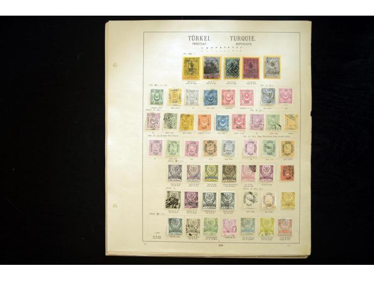 1863/1920, interessante, ungebrauchte und gestempelte Sammlung mit einigen besseren Werten wie Mi.-Nr. 10 ungebraucht und Mi.