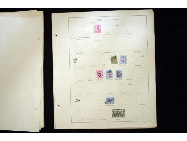 1863/1920, interessante, ungebrauchte und gestempelte Sammlung mit einigen besseren Werten wie Mi.-Nr. 10 ungebraucht und Mi.