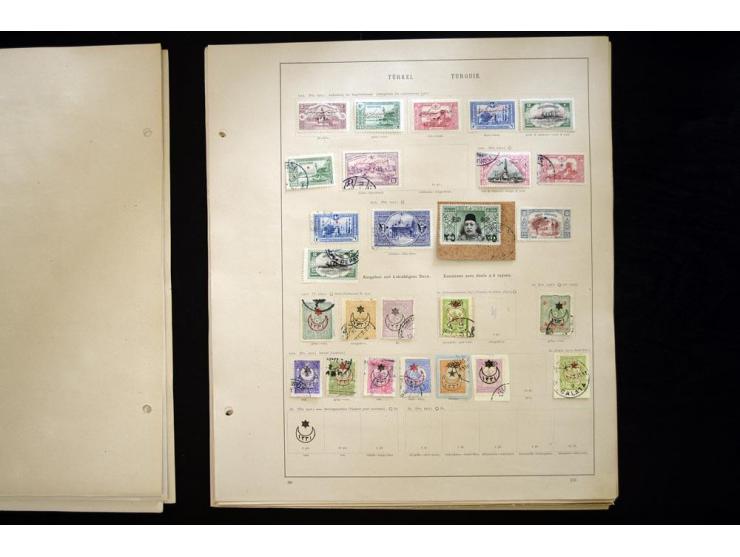 1863/1920, interessante, ungebrauchte und gestempelte Sammlung mit einigen besseren Werten wie Mi.-Nr. 10 ungebraucht und Mi.