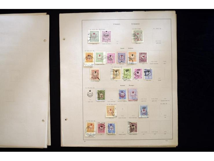 1863/1920, interessante, ungebrauchte und gestempelte Sammlung mit einigen besseren Werten wie Mi.-Nr. 10 ungebraucht und Mi.