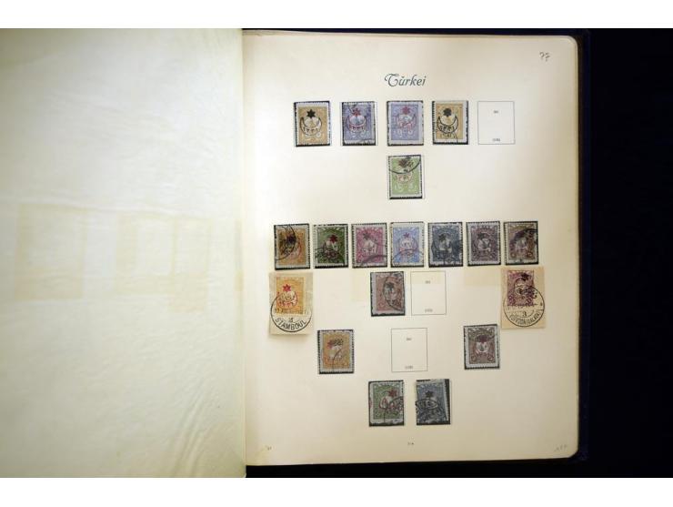 1863/1918, ungebrauchte und gestempelte Sammlung mit einigen besseren Werten, meist gute Erhaltung