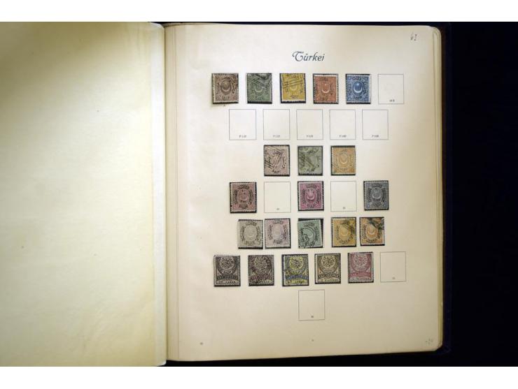 1863/1918, ungebrauchte und gestempelte Sammlung mit einigen besseren Werten, meist gute Erhaltung