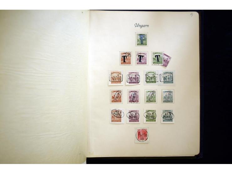 1863/1918, ungebrauchte und gestempelte Sammlung mit einigen besseren Werten, meist gute Erhaltung