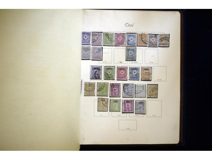 1863/1918, ungebrauchte und gestempelte Sammlung mit einigen besseren Werten, meist gute Erhaltung