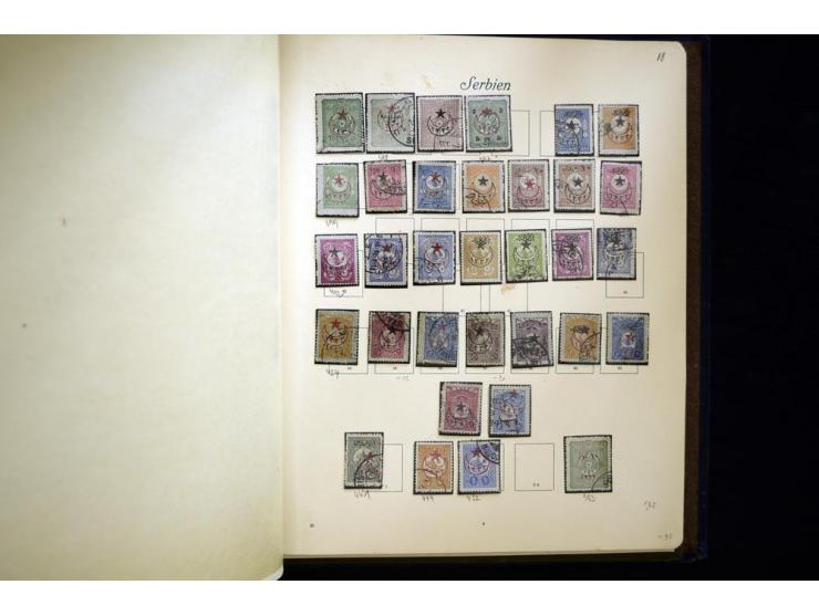 1863/1918, ungebrauchte und gestempelte Sammlung mit einigen besseren Werten, meist gute Erhaltung