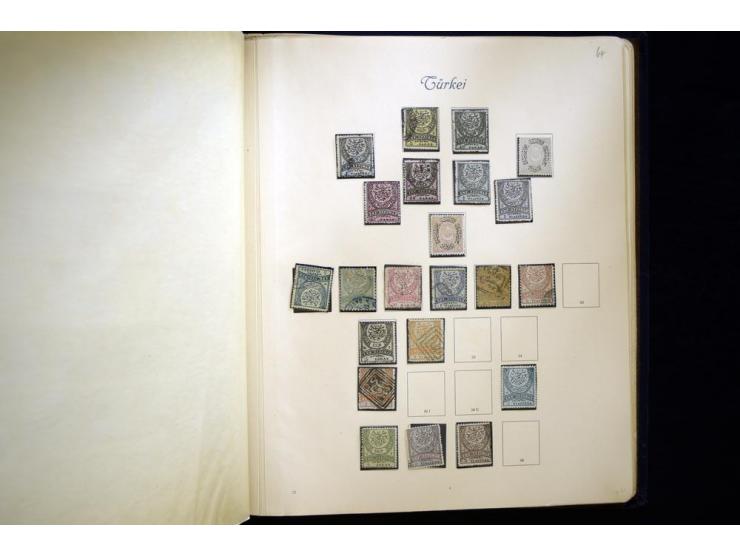 1863/1918, ungebrauchte und gestempelte Sammlung mit einigen besseren Werten, meist gute Erhaltung