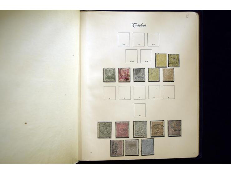 1863/1918, ungebrauchte und gestempelte Sammlung mit einigen besseren Werten, meist gute Erhaltung