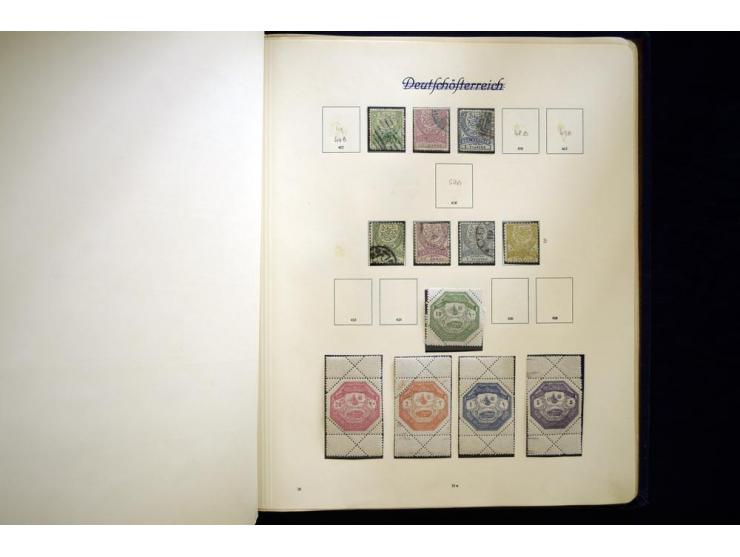 1863/1918, ungebrauchte und gestempelte Sammlung mit einigen besseren Werten, meist gute Erhaltung