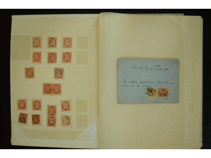 1865/84, Duloz specialized collection with strength in proofs of 1865, with colour trials, many scarce imperf and mint stamps