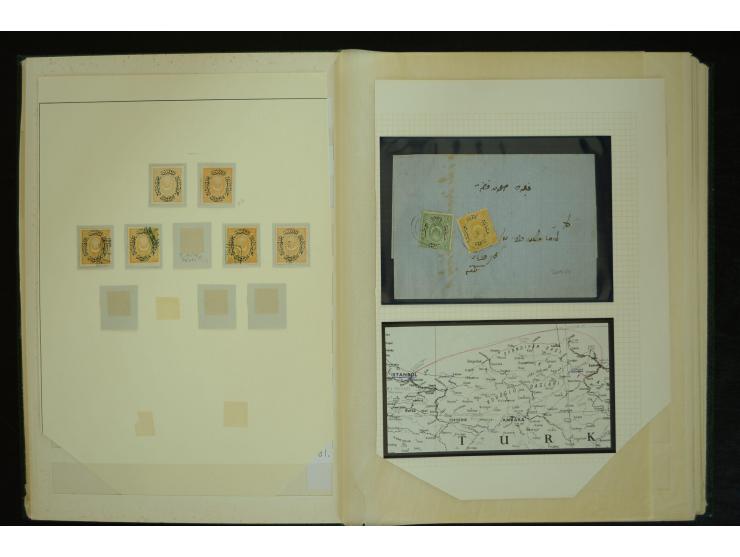 1865/84, Duloz specialized collection with strength in proofs of 1865, with colour trials, many scarce imperf and mint stamps