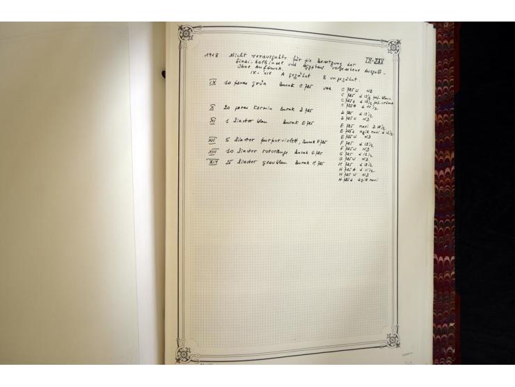 1865/1920, collection in two large Yvert-albums, very specialized with types and perfs, early issues incl. tête-bêche prints,