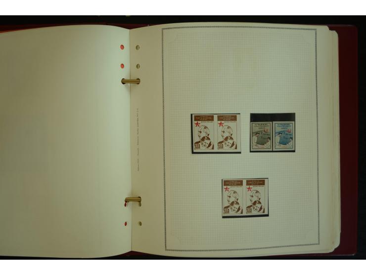 1865/1980, collection of 1250 mint stamps, printing errors and varieties starting Ottoman Empire Duloz issue incl. Red Cresce