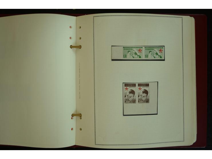 1865/1980, collection of 1250 mint stamps, printing errors and varieties starting Ottoman Empire Duloz issue incl. Red Cresce
