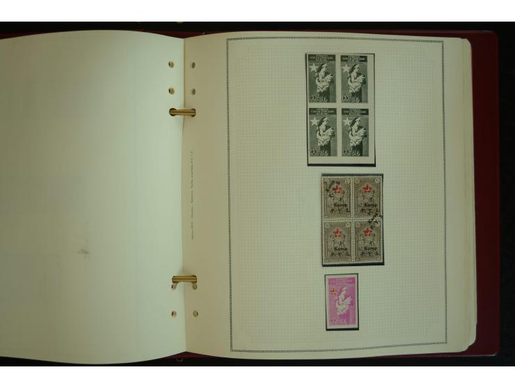 1865/1980, collection of 1250 mint stamps, printing errors and varieties starting Ottoman Empire Duloz issue incl. Red Cresce