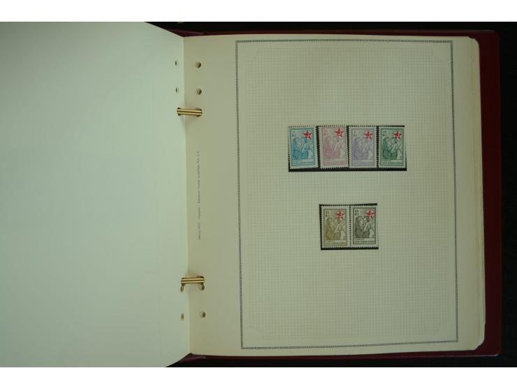 1865/1980, collection of 1250 mint stamps, printing errors and varieties starting Ottoman Empire Duloz issue incl. Red Cresce