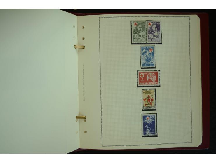 1865/1980, collection of 1250 mint stamps, printing errors and varieties starting Ottoman Empire Duloz issue incl. Red Cresce