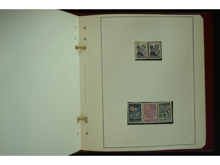 1865/1980, collection of 1250 mint stamps, printing errors and varieties starting Ottoman Empire Duloz issue incl. Red Cresce
