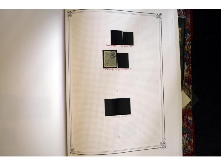 1865/1920,  Stempelsammlung nach Spezialkatalog Brand-Ceylan im Yvert-Album. Über 1500 sehr saubere klare Stempel meist auf M
